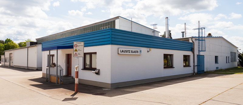 Lausitz Elaste headquarters in Rothenburg